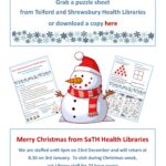 Christmas puzzle sheet library2